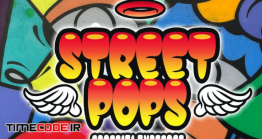 دانلود فونت انگلیسی گرافیتی کارتونی  Street Pops – Graffiti Typeface