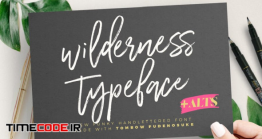 دانلود فونت انگلیسی دستنویس Wilderness Typeface