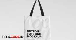 دانلود موکاپ بگ کتان Cotton Tote Bag Mockup