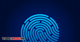 دانلود آیکون اثر انگشت اپلیکیشن Id App Icon. Fingerprint