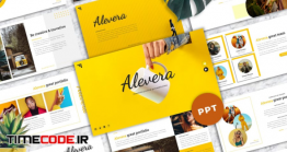 دانلود قالب پاور پوینت Alevera – Creative Powerpoint Template