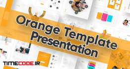 دانلود قالب پاور پوینت  Orange Powerpoint Template