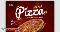 pizza menu promotion social media banner template 11042696 02 23 255
