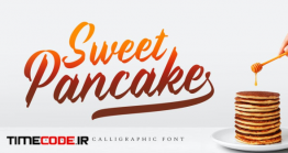 دانلود فونت انگلیسی گرافیکی  Sweet Pancake