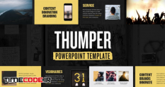 thumper powerpoint presentation template 9885 42 40 819