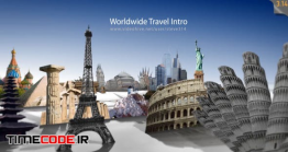 دانلود پروژه آماده افتر افکت : تیزر تبلیغاتی تور گردشگری Worldwide Travel Intro / Show