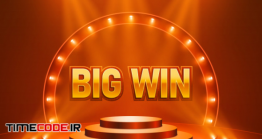 دانلود فایل بنر Big Win Casino Banner For Text