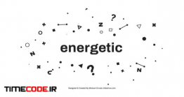 دانلود پروژه آماده افتر افکت : وله تایپوگرافی Energetic Typography Opener