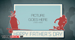 دانلود پروژه آماده افتر افکت : کلیپ روز پدر Father’s Day Animation