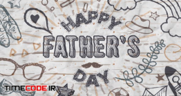 دانلود پروژه آماده افتر افکت : تبریک روز پدر Happy Father’s Day