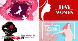 دانلود پروژه آماده افتر افکت : موشن گرافیک روز جهانی مادر Happy Women’s Day