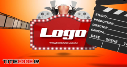 دانلود پروژه آماده افتر افکت : لوگو موشن شرکت فیلم سازی Movie Logo
