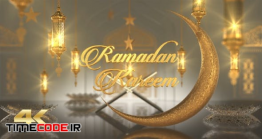 دانلود فوتیج ماه رمضان Ramadan Kareem Background