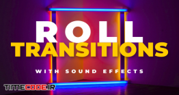 دانلود پروژه آماده پریمیر : 48 ترنزیشن Roll Transitions