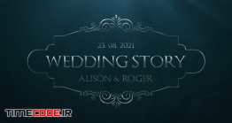 دانلود پروژه آماده افتر افکت : تایتل کلیپ عروسی Silver Wedding Titles