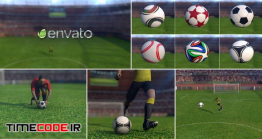 دانلود پروژه آماده افتر افکت : وله انیمیشن فوتبال Soccer Intro