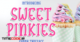 دانلود فونت انگلیسی فانتزی Sweet Pinkies – Funny Typeface