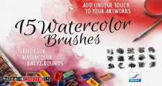 15 Watercolor Handmade Brushes 724229 44 23 223