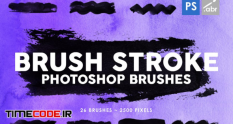 26 brush stroke photoshop brushes 6536 40 25 435