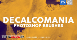 دانلود 30 براش قلمو فتوشاپ Decalcomania Photoshop Stamp Brushes