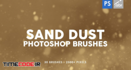 دانلود 30 براش گرد و خاک فتوشاپ Sand Dust Photoshop Stamp Brushes