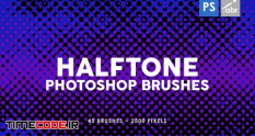 45 halftone photoshop stamp brushes 45137 19 42 192