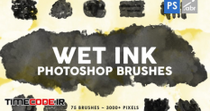 75 wet ink photoshop stamp brushes 41319 44 20 071