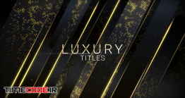 دانلود پروژه آماده افتر افکت : وله اعلام نامزدها و جوایز Award Titles | Luxury