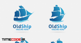 دانلود لوگو آماده با طرح کشتی Collection Of Old Ship Logo Design