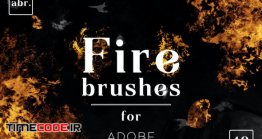 دانلود براش آتش فتوشاپ Fire Photoshop Brushes