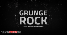 دانلود پروژه آماده پریمیر : لوگو موشن گرانج Grunge Rock Logo