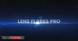 دانلود قالب MOGRT پریمیر : مجموعه لنز فلر + موسیقی Lens Flares Pro