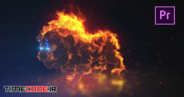 دانلود پروژه آماده پریمیر : لوگو موشن شیر آتشین Lion Spirit Logo – Premiere Pro
