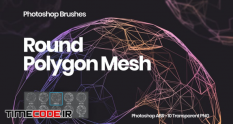 round polygon mesh photoshop brushes 18130 27 16 303