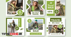 travel instagram post collection template 12981670 45 09 908