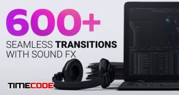 دانلود 600 ترنزیشن افتر افکت + افکت صوتی Transitions