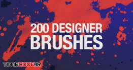 دانلود 200 براش حرفه ای فتوشاپ Designer Brushes For Photoshop