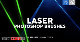 دانلود 30 براش فتوشاپ لیزر Laser Photoshop Stamp Brushes