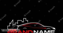 دانلود فایل لایه باز لگو ماشین Auto City Logo Template