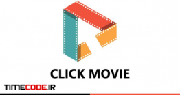 دانلود طرح لوگو شرکت فیلم سازی Click Movie Logo Template