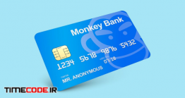 دانلود موکاپ کارت عابربانک