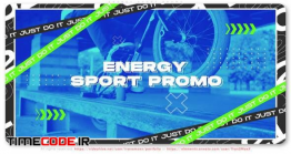 دانلود پروژه آماده افتر افکت : تیزر تبلیغاتی ورزشی Energy Sport Promo | Bicycle