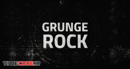 دانلود پروژه آماده فاینال کات پرو : لوگو موشن گرانج Grunge Rock Logo