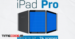 دانلود موکاپ آیپد پرو IPad Pro Kit