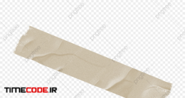 دانلود تصویر PNG چسب کاغذی Retro Style Distressed Beige Grainy Fold Paper Texture Patch Tape