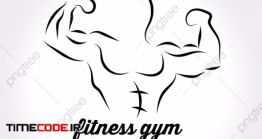 دانلود فایل لایه باز لوگو باشگاه بدنسازی Body Fitness Gym Logo Template