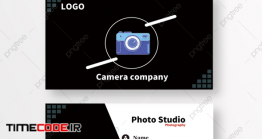 دانلود فایل لایه باز کارت ویزیت آتلیه عکاسی Business Card Templates For Photography Studios