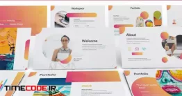 دانلود قالب پاورپوینت  معرفی خدمات و محصولات Clorama – Creative Presentation Template