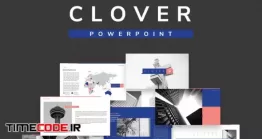 دانلود قالب پاورپوینت مهندسی  Clover Powerpoint