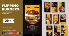 flipping burger instagram template 40159 41 52 361